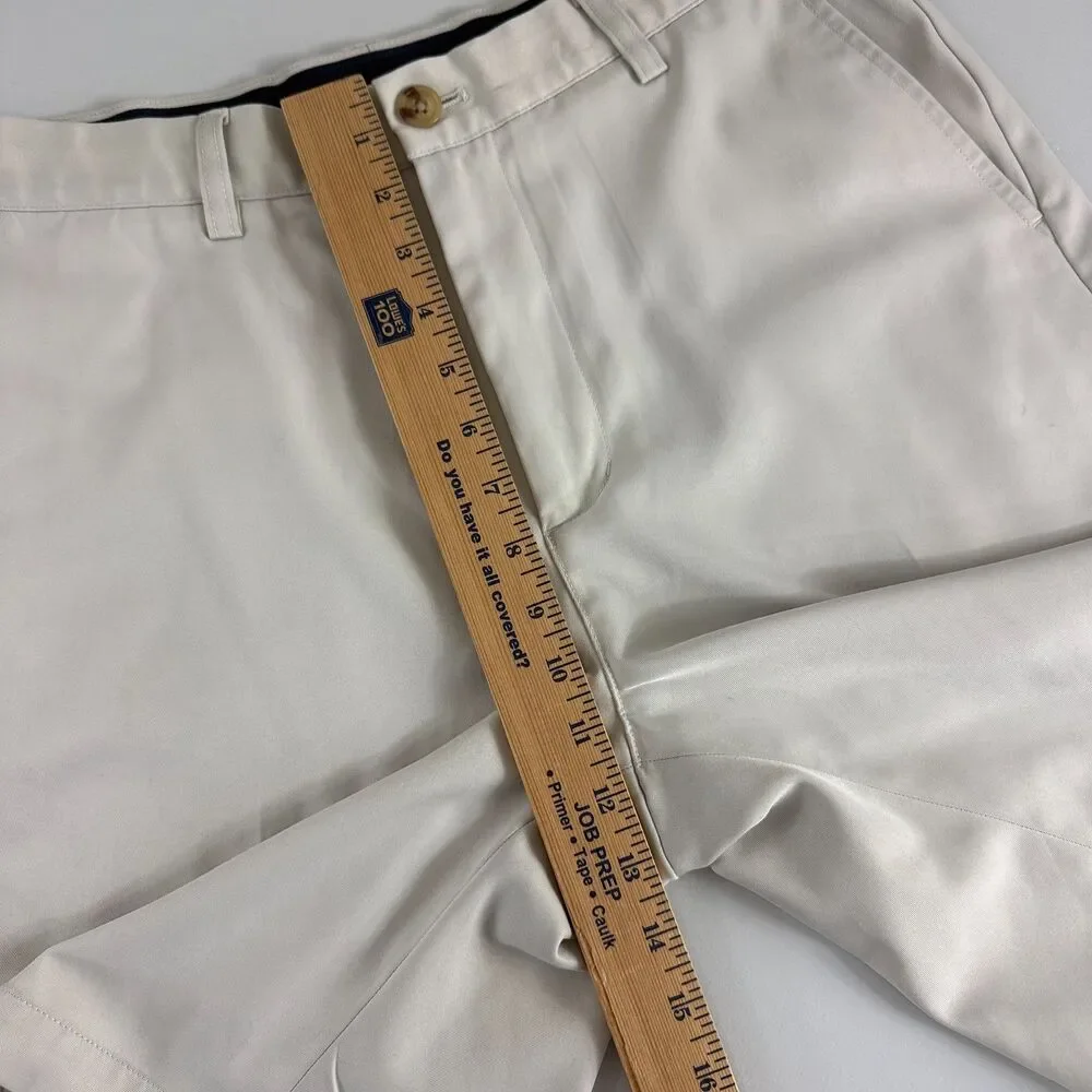 Vineyard Vines Links Shorts Men's 32 Beige Golf Chino Casual Shorts